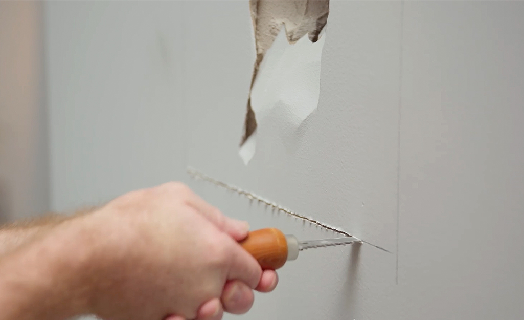 Patching drywall